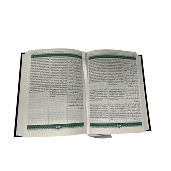 Le Saint Coran arabe avec traduction en langue française du sens de ses  versets et transcription phonétique
