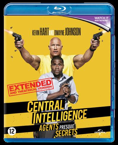 CENTRAL INTELLIGENCE-AGENTS PRESQUE SECRETS-BIL-BLURAY