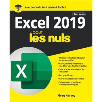 Excel 2019 Tout en un pour les nuls