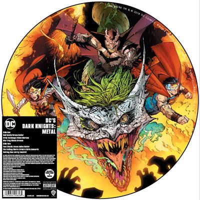 DC's Dark Nights : Metal Soundtrack Picture Disc Edition Limitée