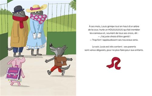 Le gentil petit loup à l'école : Fanny Joly - 2244407861 - Livres pour  enfants dès 3 ans