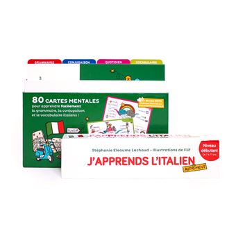 J'apprends l'italien autrement - niveau débutant