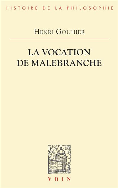 La vocation de Malebranche