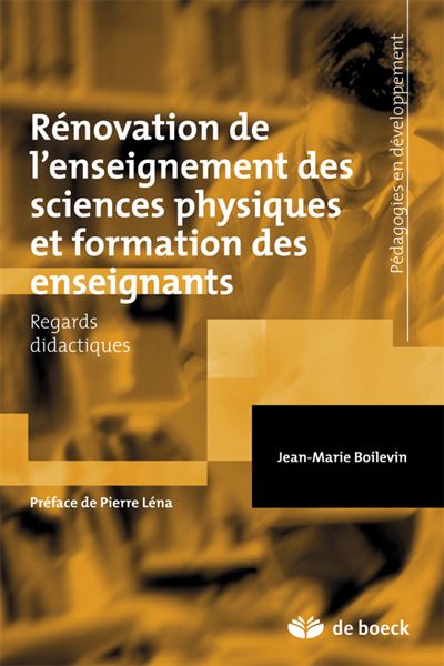 Rénovation de l'enseignement des sciences physiques et formation des enseignants - Jean-Marie Boilevin - broché