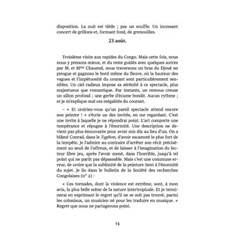 Voyage au Congo