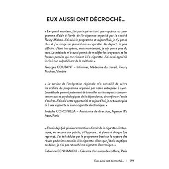 J'arrête de vapoter - Une méthode en 3 étapes pour décrocher définitivement et facilement de l'e-cig