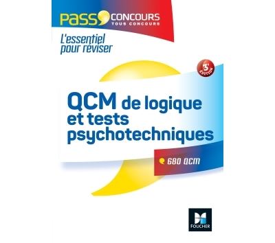 QCM tests de logique fonction publique