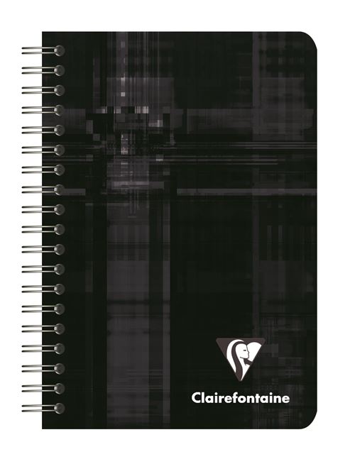 Carnet reliure intégrale de 100 pages Clairefontaine 9 x 14 cm Modèle aléatoire