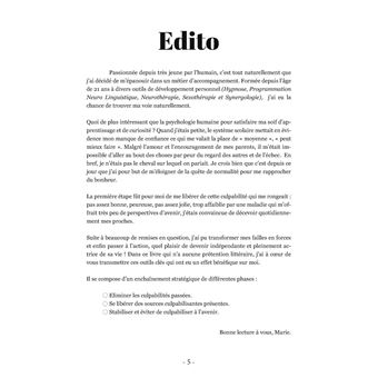 15 jours pour sortir de la culpabilité