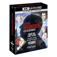 Coffret Hitchcock 4 films Blu-ray 4K Ultra HD