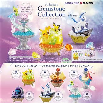 Figurine Re-Ment 9664 Pokémon Terrarium Gemstone Collection modèle aléatoire