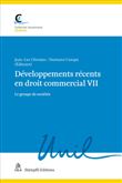 DEVELOPPEMENTS RECENTS EN DROIT COMMERCIAL VII