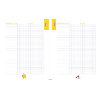 Pokémon - Cahier de textes 2019-2020