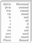 SYLVIE MERMOUD PIERRE BONARD