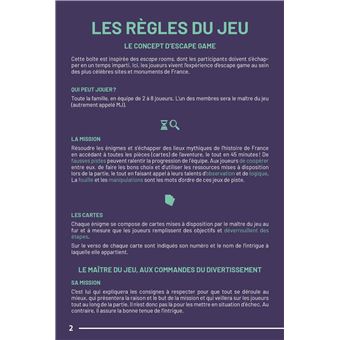 Escape Game Geo - Au coeur des grands sites et monuments français