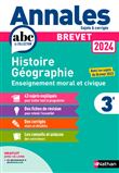 Annales Brevet Histoire Géographie Enseignement Moral et Civique 2024 - Corrigé