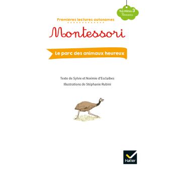 Premières lectures autonomes Montessori Niveau 3 - Le zoo des animaux heureux