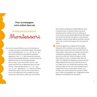Premières lectures autonomes Montessori Niveau 3 - Le zoo des animaux heureux