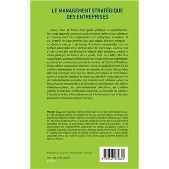 Le management stratégique des entreprises