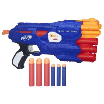 Pistolet Nerf Elite Dual Strike - Jeu de tir - Achat & prix