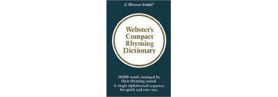 Webster's compact rhyming dictionnaire