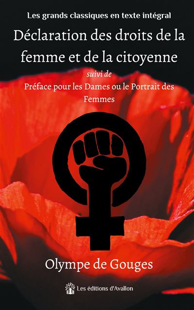 Déclaration Des Droits De La Femme Et De La Citoyenne Les Droits De La ...