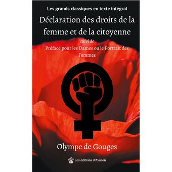 Déclaration Des Droits De La Femme Et De La Citoyenne Les Droits De La ...