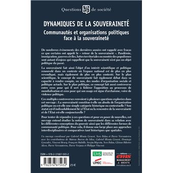 Dynamiques de la souveraineté