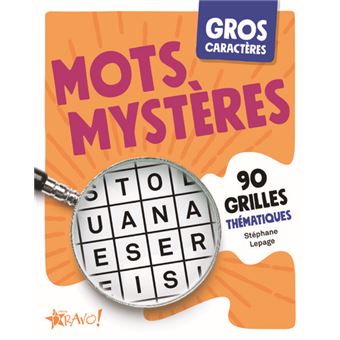 Gros caractères Mots mystères