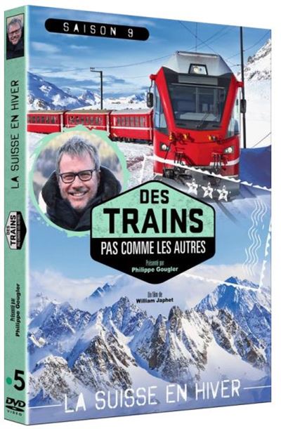 Des trains pas comme les autres : La Suisse en hiver Saison 9 DVD