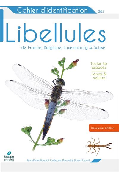 Cahier d'identification des libellules de France, Belgique, Luxembourg et Suisse