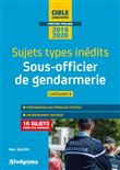 Sujets-types inédits sous-officier de gendarmerie