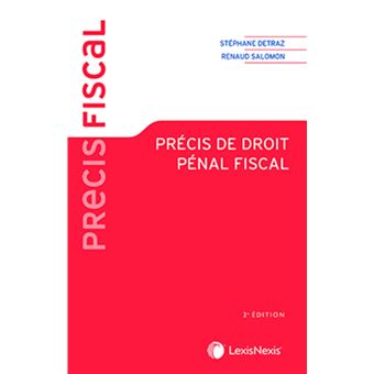 Precis de droit penal fiscal