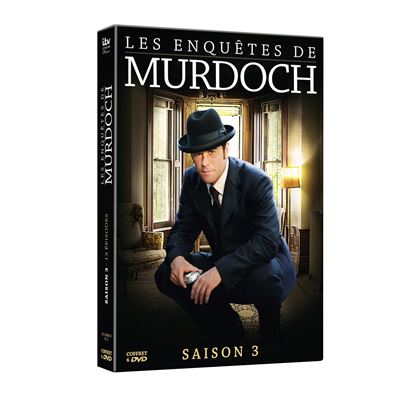 Coffret Les Enquêtes de Murdoch Saison 3 DVD
