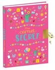 Mon carnet secret girly - Journal intime avec cadenas à compléter