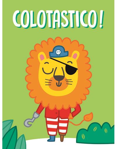 Colotastico ! lion pirate vert