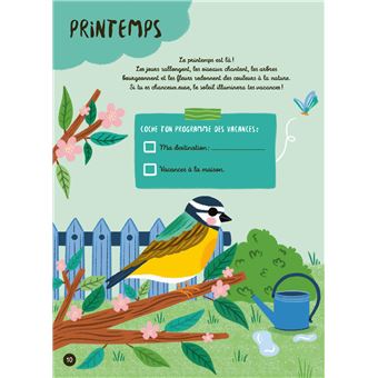 Carnet de mes vacances - Au fil des saisons