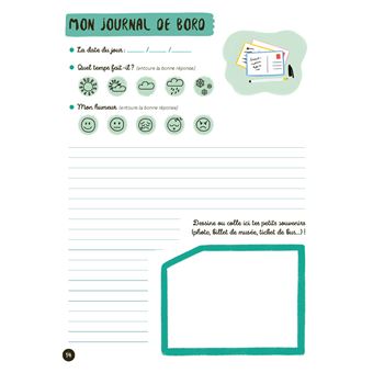 Carnet de mes vacances - Au fil des saisons