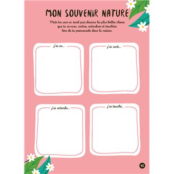 Carnet de mes vacances - Au fil des saisons