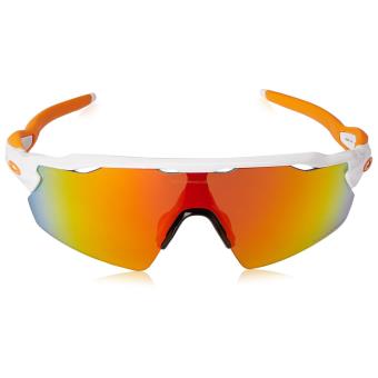 Lunettes de soleil Sport V lo Oakley Radar EV Pitch Blanche et orange