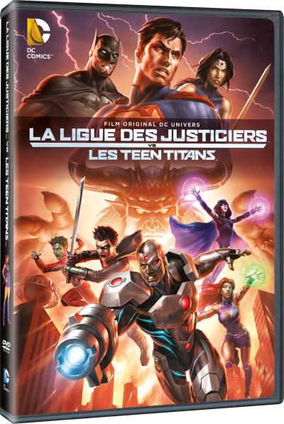 Justice League vs Teen titans DVD