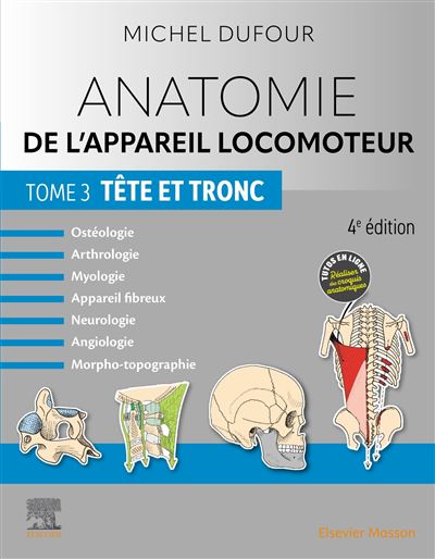 Anatomie de l'appareil locomoteur - Michel Dufour - broché