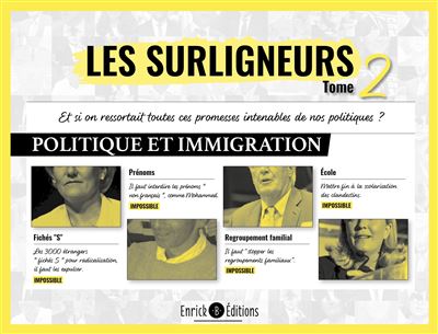 Politique, immigration et réfugiés - Les Surligneurs - broché