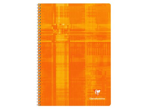 Cahier reliure intégrale de 100 pages Seyès Clairefontaine 21 x 29 cm Modèle aléatoire