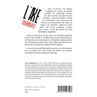 L'axe tourmenté. Roman