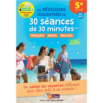 Pret Pour La Rentree 5e Vers La 4e Les Revisions Concentrees En 30 Seances De 30 Minutes Maxi Broche Antoine Lambermont Yann Gelebart Nicole Gandilhon Achat Livre Fnac