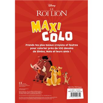 LE ROI LION - Maxi Colo - Disney