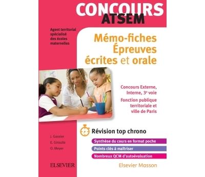 Concours ATSEM, Mémo-fiches