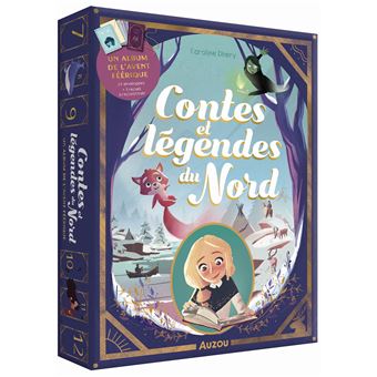Mon album de l'avent féerique - aline et légendes du nord
