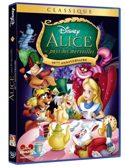 Alice au Pays des Merveilles Edition du 60ème Anniversaire DVD